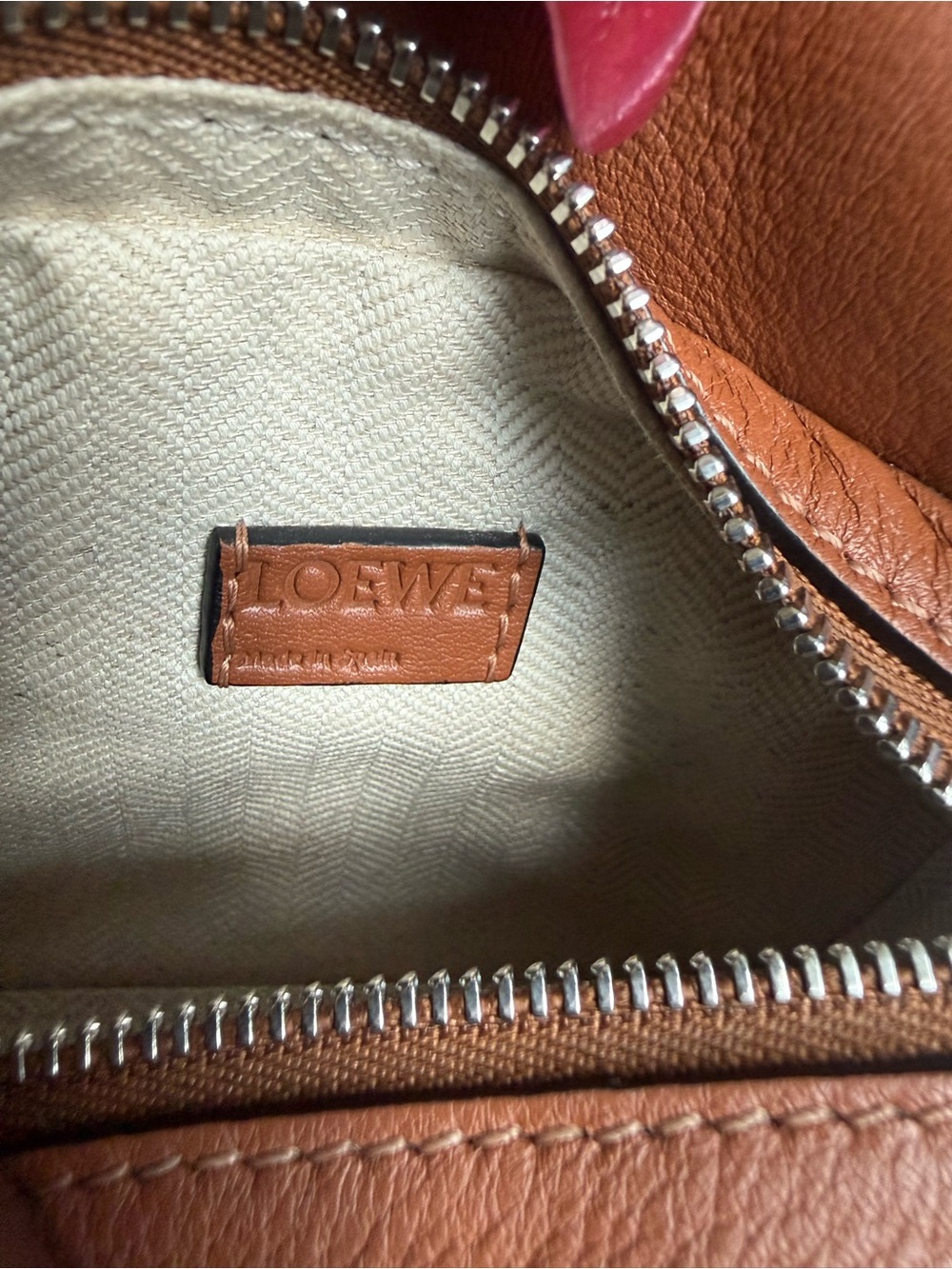 Loewe Nano Puzzle Bag in Tan Brown - Picture 4 of 6